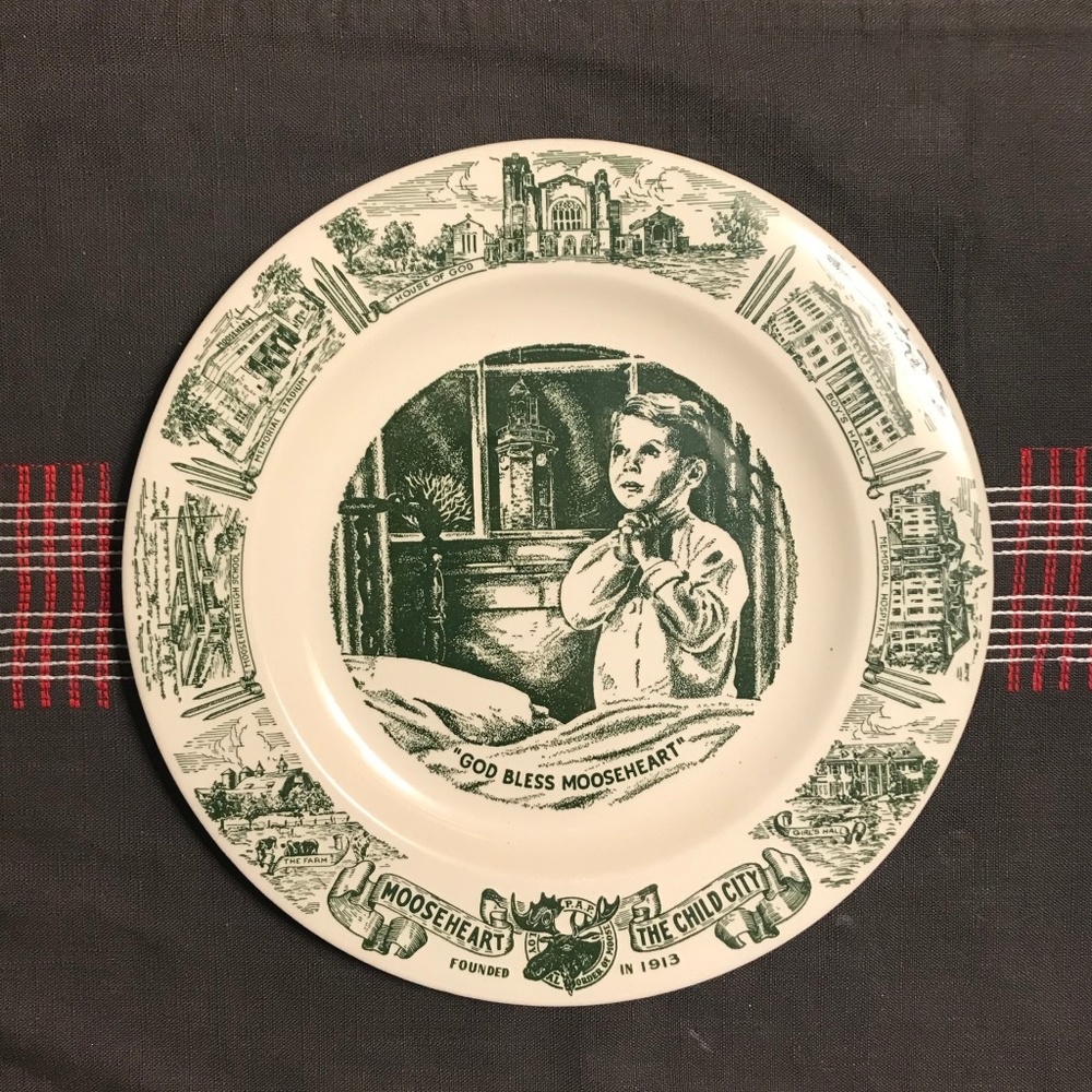 Vintage Plate: Mooseheart, IL